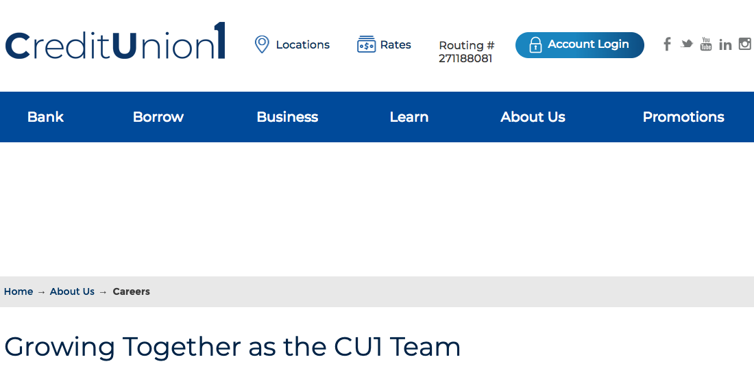 Credit Union 1 Login Credit Union 1